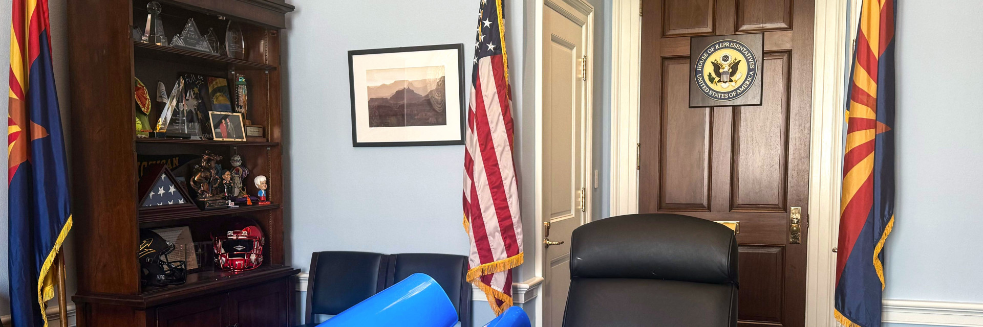 photo from inside Rep. Stanton's office
