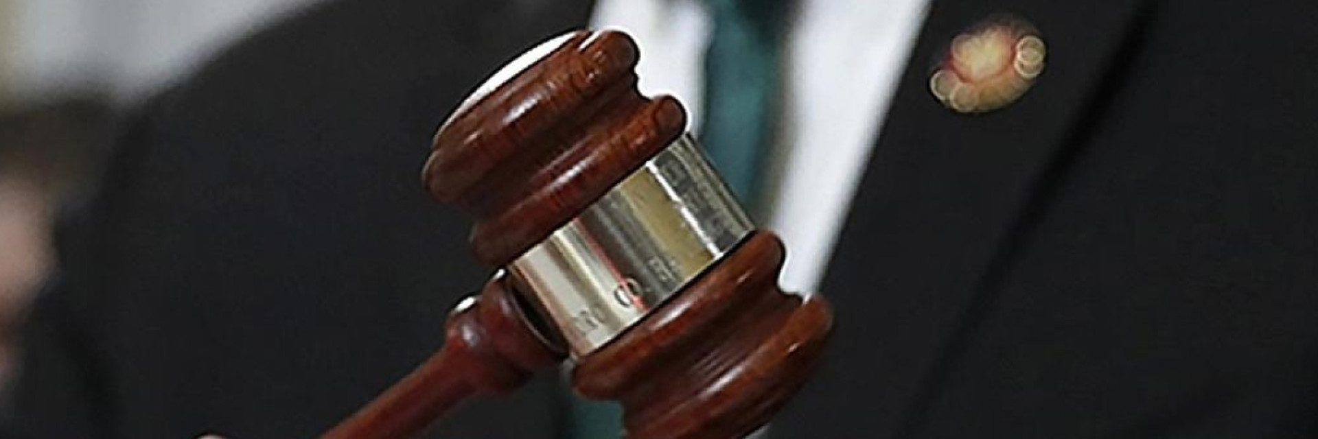 image of someone holding a gavel