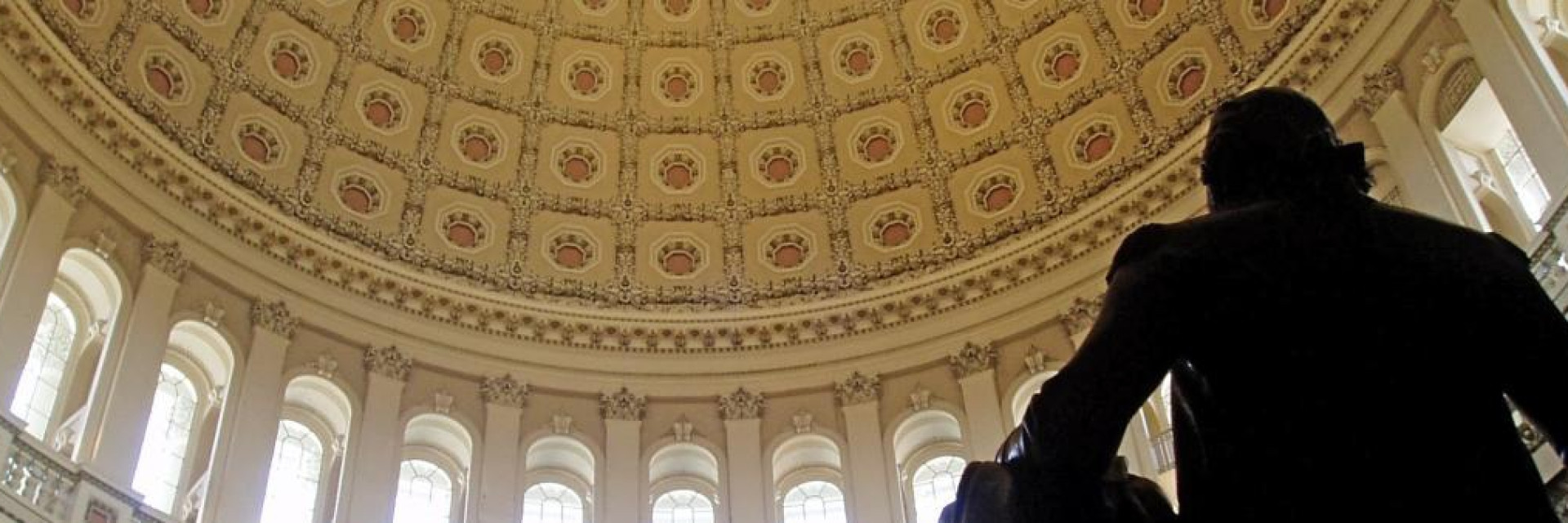 image of the rotunda ceiling