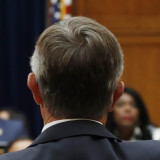 Someone swearing in to address congress